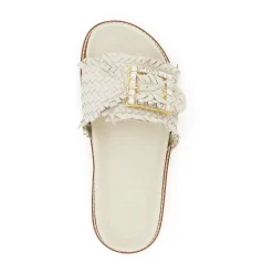 Dune London LEILEH - ECRU-Women Flat Sandals