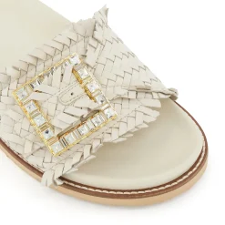 Dune London LEILEH - ECRU-Women Flat Sandals