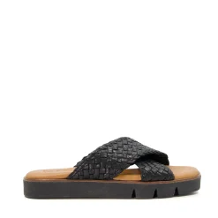 Dune London LEXEY - BLACK-Women Flat Sandals