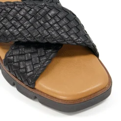 Dune London LEXEY - BLACK-Women Flat Sandals