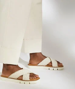 Dune London LEXEY - ECRU-Women Flat Sandals