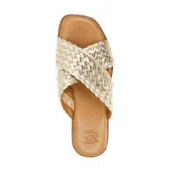 Dune London LEXEY - GOLD-Women Flat Sandals
