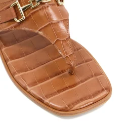 Dune London LEXLEY - TAN-Women Flat Sandals