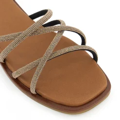 Dune London LILYBET - BRONZE-Women Flat Sandals