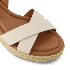 Dune London LINNIE - ECRU-Women Heeled Sandals | Wide Fit Sandals