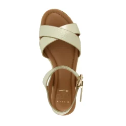 Dune London LINNIE - GOLD-Women Heeled Sandals | Wide Fit Sandals