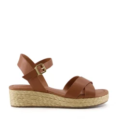 Dune London LINNIE - TAN-Women Heeled Sandals | Wide Fit Sandals