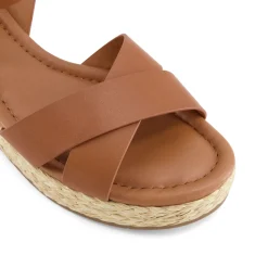 Dune London LINNIE - TAN-Women Heeled Sandals | Wedge Sandals