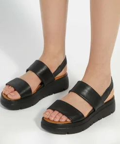 Dune London LOCATION - BLACK-Women Flat Sandals