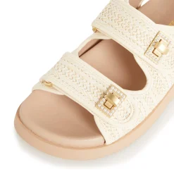 Dune London LOCKSTOCKK - NATURAL-Women Flat Sandals