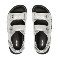 Dune London LOCKSTOCKK - SILVER-Women Flat Sandals