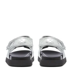 Dune London LOCKSTOCKK - SILVER-Women Flat Sandals