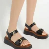 Dune London LOELLS - BLACK-Women Flat Sandals