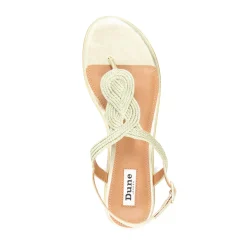 Dune London LOGICS - GOLD-Women Flat Sandals