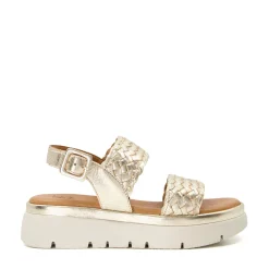 Dune London LORRIS - GOLD-Women Flat Sandals
