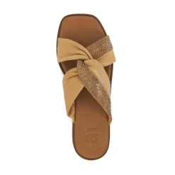 Dune London LOSSEY - CAMEL-Women Flat Sandals