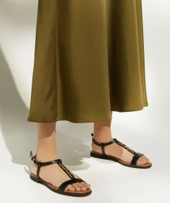 Dune London LOTTY - BLACK-Women Flat Sandals