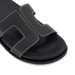 Dune London LOUPA - BLACK-Women Flat Sandals