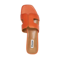 Dune London LOUPE - ORANGE-Women Flat Sandals