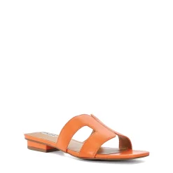 Dune London LOUPE - ORANGE-Women Flat Sandals