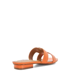 Dune London LOUPE - ORANGE-Women Flat Sandals