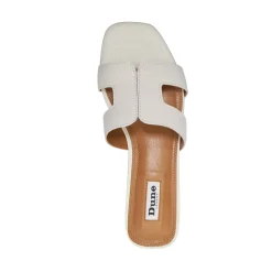 Dune London LOUPE - WHITE-Women Flat Sandals