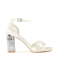 Dune London MALENA - IVORY-Women Heeled Sandals | Block Heeled Sandals