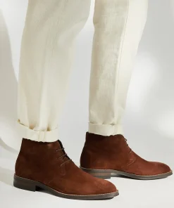 Dune London MALONEY - BROWN-Men Smart Boots | Chukka Boots