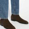 Dune London MANDATORY - DARK BROWN-Men Smart Boots | Chelsea Boots