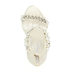 Dune London MARRIAGE - IVORY-Women Heeled Sandals