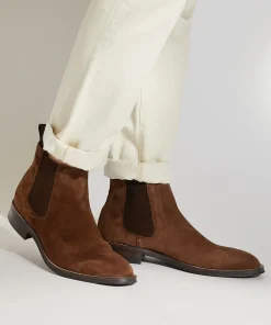 Dune London MASONS - BROWN-Men Smart Boots | Chelsea Boots
