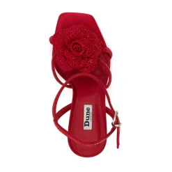 Dune London MEDALLION - RED-Women Heeled Sandals