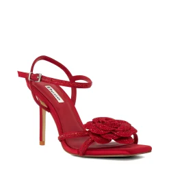 Dune London MEDALLION - RED-Women Heeled Sandals