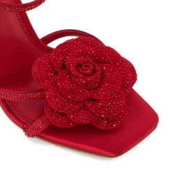 Dune London MEDALLION - RED-Women Heeled Sandals