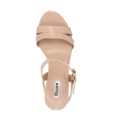 Dune London MERISA - NUDE-Women Heeled Sandals | Block Heeled Sandals