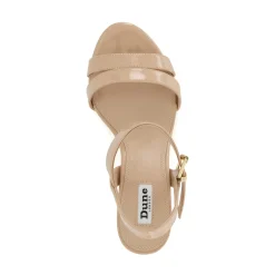 Dune London MERISA - NUDE-Women Heeled Sandals | Block Heeled Sandals