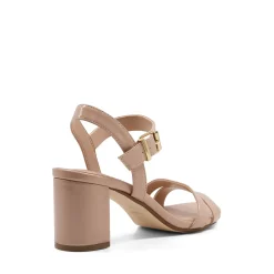 Dune London MERISA - NUDE-Women Heeled Sandals | Block Heeled Sandals