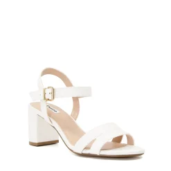 Dune London MERISA - WHITE-Women Heeled Sandals | Block Heeled Sandals