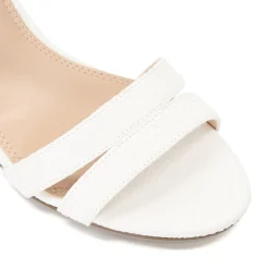 Dune London MERISA - WHITE-Women Heeled Sandals | Block Heeled Sandals