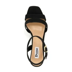 Dune London MOLTEN - BLACK-Women Heeled Sandals | Block Heeled Sandals