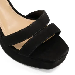 Dune London MOLTEN - BLACK-Women Heeled Sandals | Block Heeled Sandals