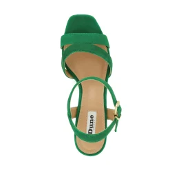 Dune London MOLTEN - GREEN-Women Heeled Sandals | Block Heeled Sandals