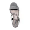 Dune London MOTIVE - PEWTER-Women Heeled Sandals | Block Heeled Sandals