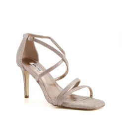 Dune London MUSICAL - ROSE GOLD-Women Heeled Sandals | Wide Fit Sandals