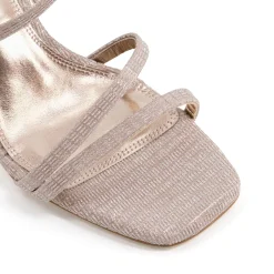 Dune London MUSICAL - ROSE GOLD-Women Heeled Sandals | Wide Fit Sandals
