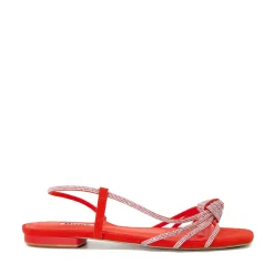 Dune London NYA - ORANGE-Women Flat Sandals