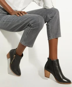Dune London PAICEY - BLACK-Women Western Cowboy Boots | Ankle Boots
