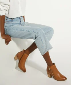 Dune London PAICEY - TAN-Women Western Cowboy Boots | Ankle Boots