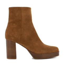 Dune London PALLET - DARK TAN-Women Brown Boots