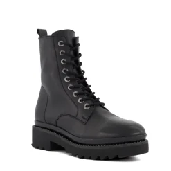Dune London PALZ - BLACK-Women Winter Boots | Biker Boots